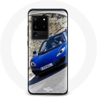 Case voor Samsung Galaxy S20 Ultra Formula 1 McLaren Car Blauw