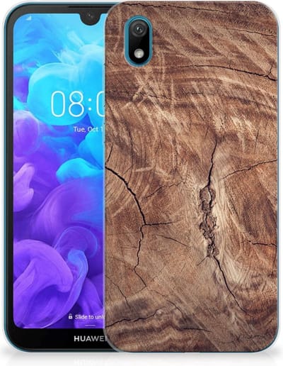 Huawei Y5 (2019) Bumper Hoesje Tree Trunk