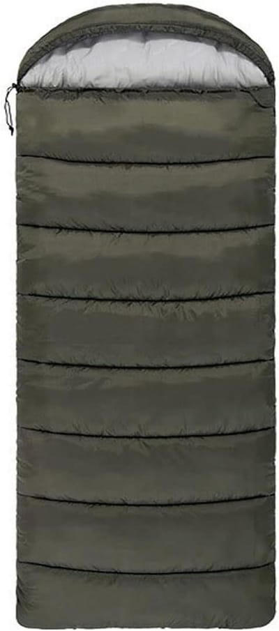 Slaapzak - Kampeerzak - Outdoor avonturen - Waterafstotend - 10 x 10 x 76 mm - Eenkleurig
