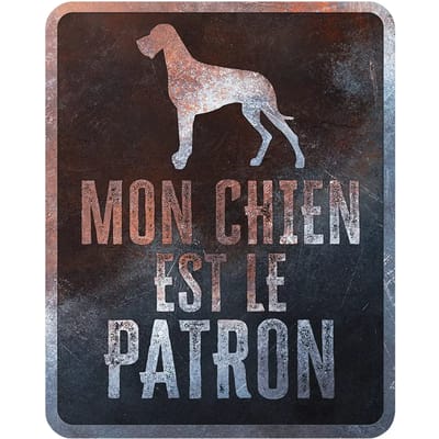 Waarschuwingsbord Deense hond Allemand D&D Home