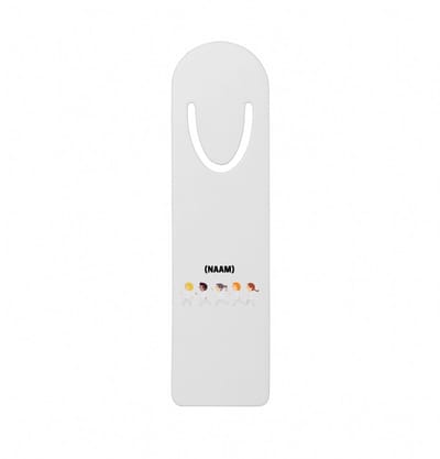 Hacebo® - Karate met eigen naam metalen boekenlegger - Sport - Karateka - Sport Bladwijzer boekenleggers - 12.7 cm x 3.2cm