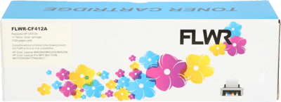 FLWR - Toner / 410A / Geel - Geschikt voor HP