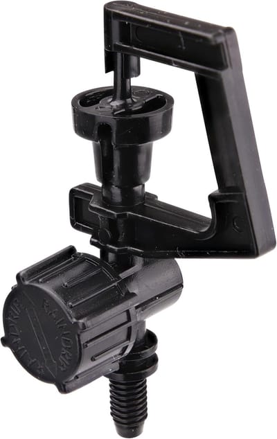 Verstelbare Sproeiers - Rotary Sprinklers - Tuin Water Geven - Volledige Cirkel - 1/4 Inch - Zwart