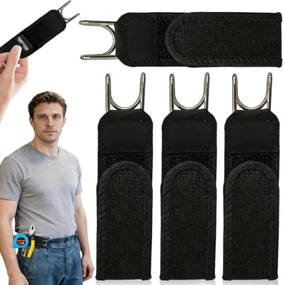 Elastische Broekriem zonder Gesp, Stretchy en Handig, Unisex, Verstelbare Riem voor Comfortabel Draaggemak