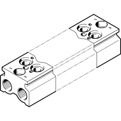 Festo Aansluitblok - 550568