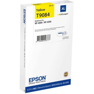 Epson C13T90844N inktcartridge, 1 stuk, origineel, hoge (XL) capaciteit, geel