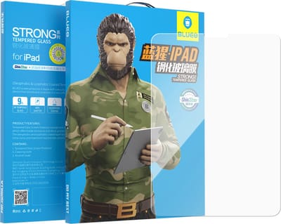 Blueo Screenprotector Geschikt voor iPad Pro | iPad Air 2020 | iPad Air 2022 met Applicator