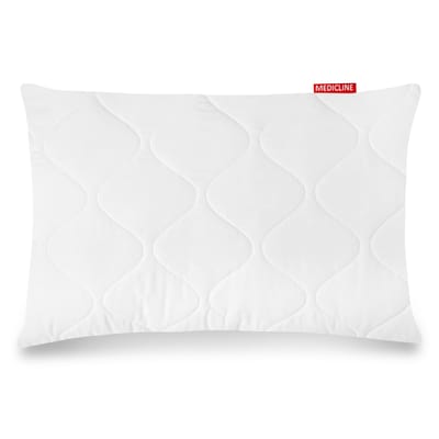 Kussen 70x50 cm anti-allergisch gewatteerd microvezel siliconen