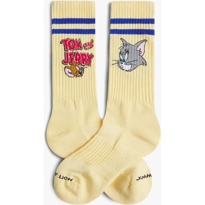 Jimmy Lion unisex giftbox 3P sokken athletic tom and jerry multi (Tom & Jerry)