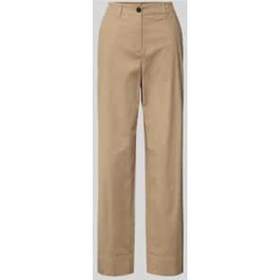 Wide leg culotte van katoenmix