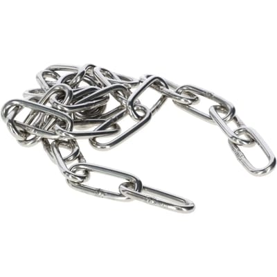 Enkele ringketting voor biggenspeelgoed in roestvrij staal Kerbl