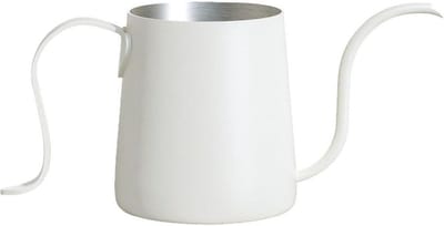 Waterkoker Zwanenhals - Koffie Pot - Koffie Zetten - Precisie Uitloop - 250 ml - Wit