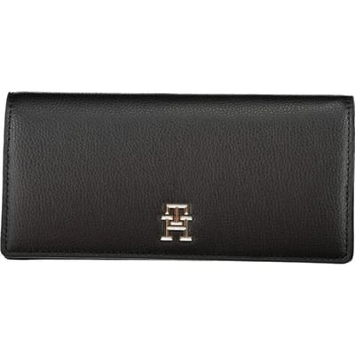 Tommy Hilfiger Zwarte Polyethyleen Portemonnee