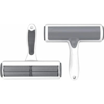 Une main utiliser manière rouleau épilateur pour animaux de compagnie enlever chien chat auto-nettoyant charpie épilateur pour animaux de compagnie nettoyage des poils d'animaux blanc