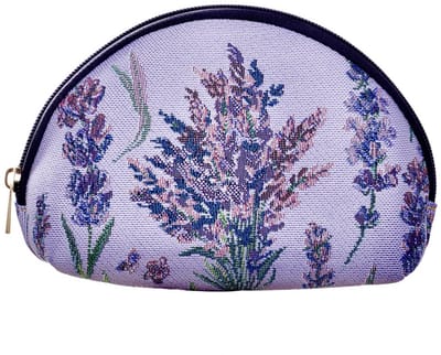 Make-up tasje - Lavendel - Lavender - Paarse achtergrond