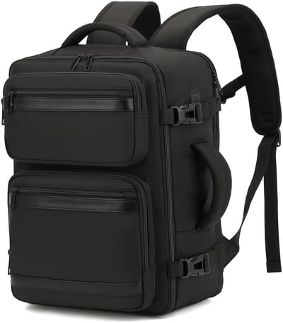 Rugzak- Rugzak Heren en Dames - Handbagage Rugzak - Travel Backpack - 45x36x20 cm - 26L Grote Capaciteit - Laptoprugzak 15.6 inch - Anti-diefstal en Waterafstotend - Unisex