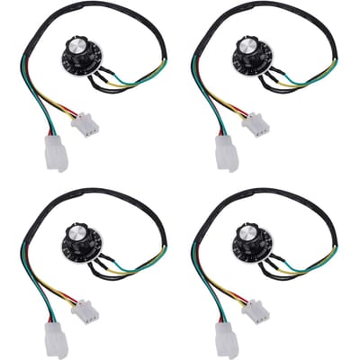 Knoppen Snelheidsbegrenzer 3 Versnellingen Snelheid Motorfiets Draaiknop Snelheidsbegrenzer voor ATV UTV Go-kart Grasmaaier