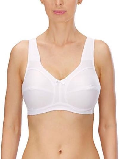 Naturana - Soft bh met gewatteerde bandjes - 86136 - Wit - 100C