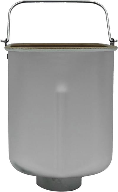 Broodbakmachine Aluminiumlegering - Broodmaker Bakker - Thuis Brood Bakken - Antiaanbaklaag - 22D x 21W x 19H cm - Grijs