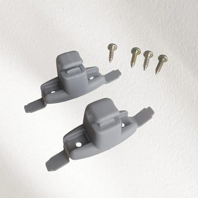 Geschikt voor BMW 3 5 7 E46 3 Serie, Zonneklep Bevestigingsclips, Zonneklep Bevestigingen. OE: 51168243575 grijze kleur