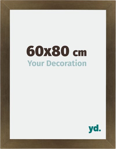 Your Decoration - Fotolijst 60x80 cm - MDF - Brons Decor - Mura