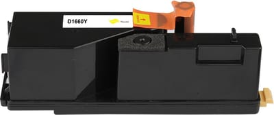 Dell 593-11131 - Toner Geel - 1000 pagina's - Huismerk Compatible - Geschikt voor Dell C1660w - D1660Y alternatief - Dell toner