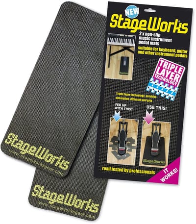 Stage Works pedaal Mats 2 stuk - Onderdeel