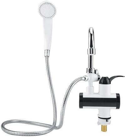 OmGoods - Dailygoody - Elektrische Kraan - 3000W Verwarming - Direct Warm en Koud Water - Ideaal voor Keuken - Energiezuinig - Snel en Eenvoudig te Installeren ...
