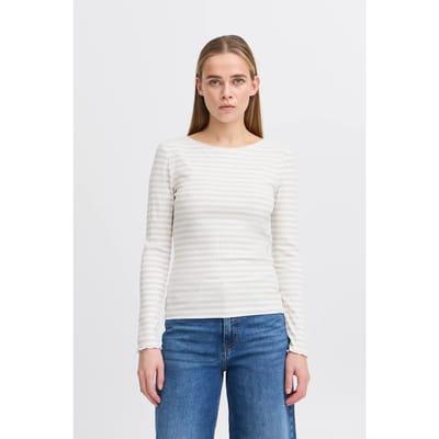 Dames-T-shirt met lange mouwen Ichi Cella