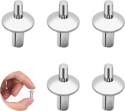 Aluminium Klinknagels - Blindklinknagels Kern - Vastzetten Materialen - Eenvoudige Hamer Installatie - 5 x 13 mm 150 stuks - Zilver