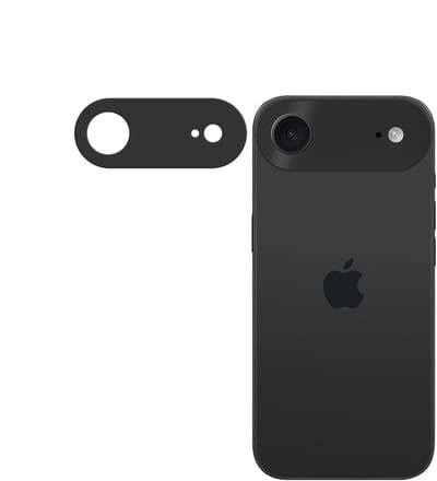 Mobilize Screenprotector geschikt voor Apple iPhone Air Glazen | Mobilize Camera Protector - Case Friendly - Zwart