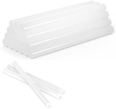 Allecto - Hot Glue Sticks - Mini Lijmpistolen - Ideaal voor DIY - 7 mm x 150 mm - Hoogwaardige Lijmsticks - Geschikt voor Hout - 30 Stuks