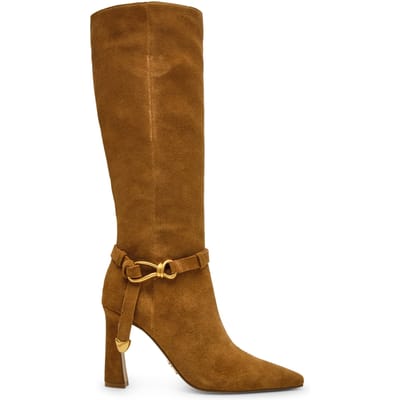 Steve Madden Sirrens Boots Tan Suede Maat: 36 | Laarzen Outlet | Dames | Bruin