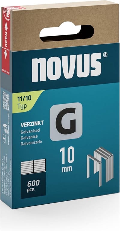 Platte Draadklemmen 10mm voor Hamernietjes - Inclusief 600x Type 11/10 Nietjes