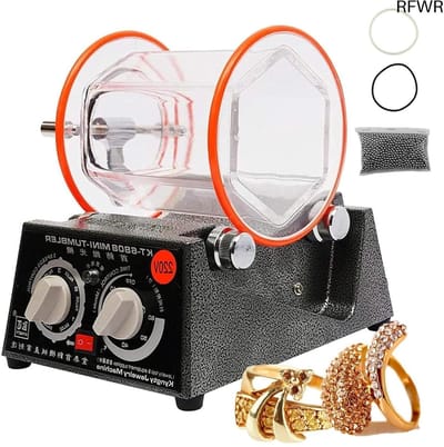 RFWR® 3 kg Polijstmachine voor Sieraden - Automatische Roterende Afwerking voor Optimaal resultaat