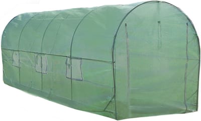 Polytunnel 25mm - groen - 6m x 3m - 150gsm pe hoes