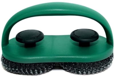 Big Green Egg Dual Brush Grid Scrubber