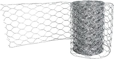 Decoratief Metaalrooster 21.5 cm - 1.22 m - Platinakleur voor Creatieve Projecten