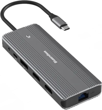 Blueendless HD1105 - 4K USB-C 11-in-1 Hub - Beschikbaar in twee modellen!