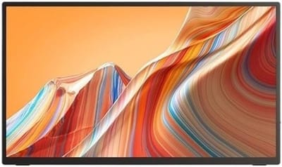 Draagbare Monitor - Secundair Scherm Extra Beeldscherm - Productief Werken - 1080P IPS Beeldkwaliteit - 18.5 Inch - Zwart