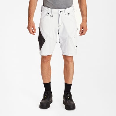 Engel X-treme werkshorts met 4-weg-stretch 6366-417 - White - 44