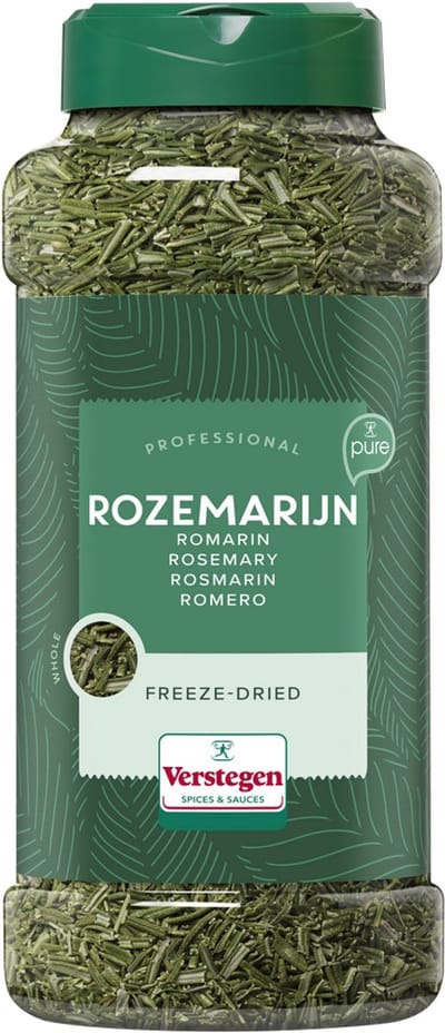 Verstegen - Rozemarijn gevriesdroogd - Pure - Strooibus large - Kruiden & specerijen - 125g
