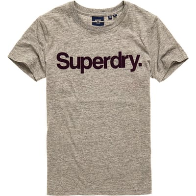 Superdry - Maat S - Classic Flock Dames T-shirt