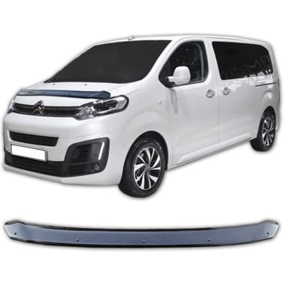 Motorkap Deflector - SCOUTT - Citroen Spacetourer - ABS Kunststof - Eenvoudige Installatie - Zwart zwart