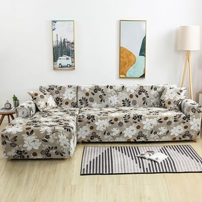 Chaise Longue Sofa Covers Voor Woonkamer Nodig Kopen 2 Stuks Cover Elastische Couch Cover Stretch L Vorm Hoekbank hoes 1-seat 90-140cm 1PC