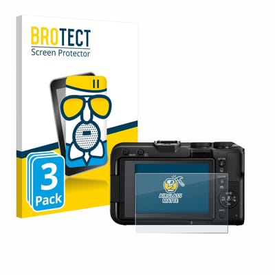BROTECT - Screenprotector voor Canon EOS R50 V - Folie Beschermfolie Beschermglas matte 3 Stuks