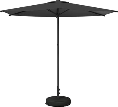 vidaXL - Tuinparasol - met - voet - 270 - x - 270 - cm - Polyester - Rechthoekig