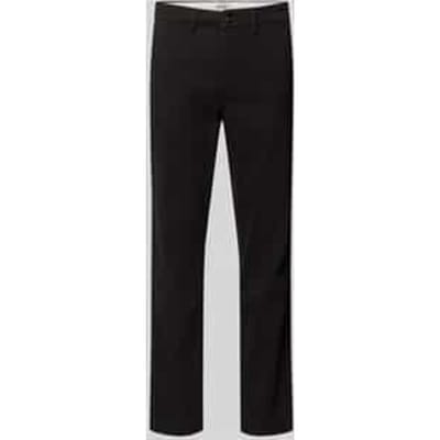 Straight fit Chino met achterzakken Model 'Stollie'