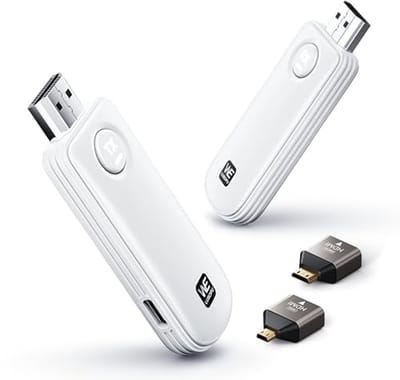 HDMI Draadloze Zender en Ontvanger - 2.4/5G Verbinding tot 50M voor Streaming