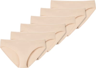Schiesser Dames tai slip 6 pack 95/5 cotton